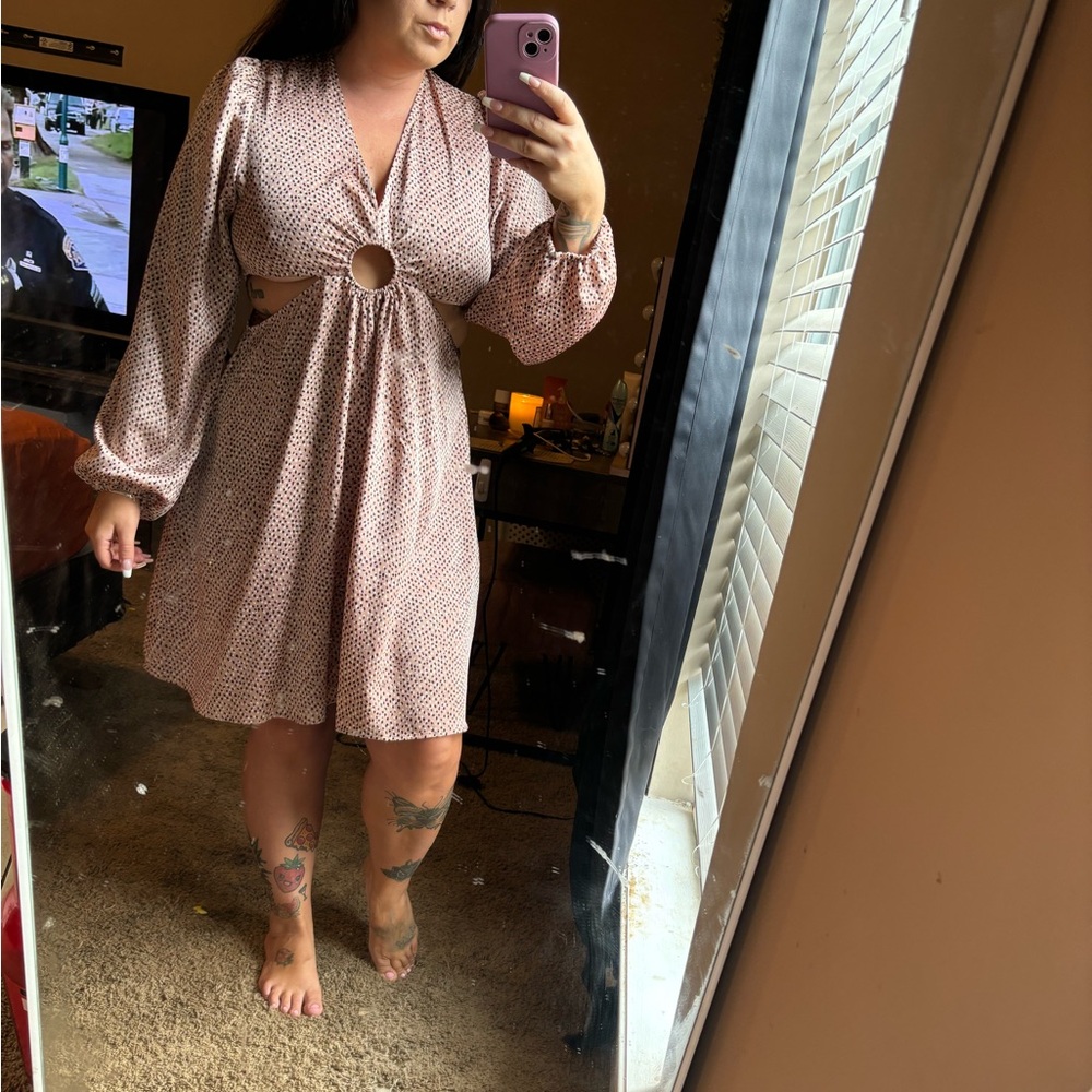 open side dress